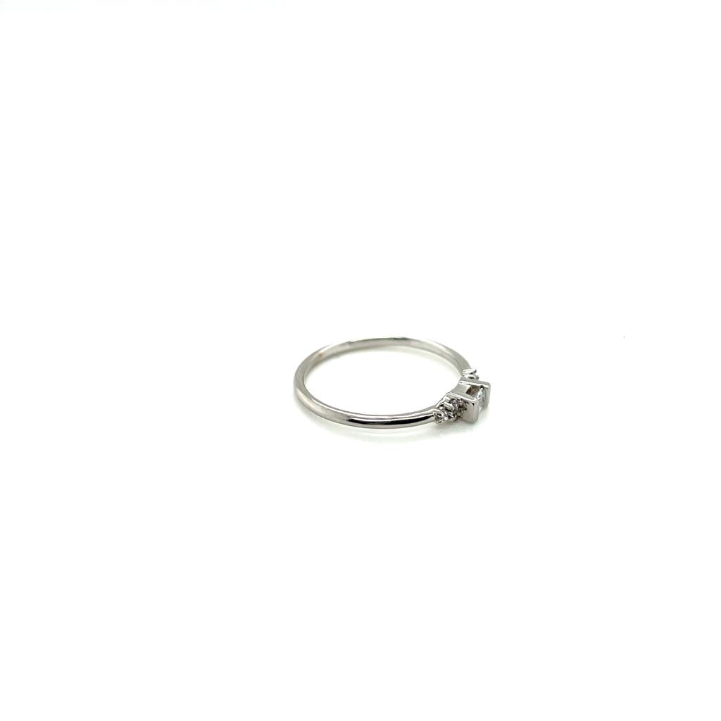 Anillo Oro Blanco 14k #10367