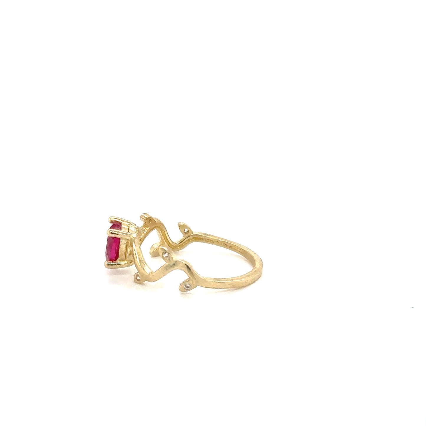 Anillo Dama Oro Amarillo 10k #12110