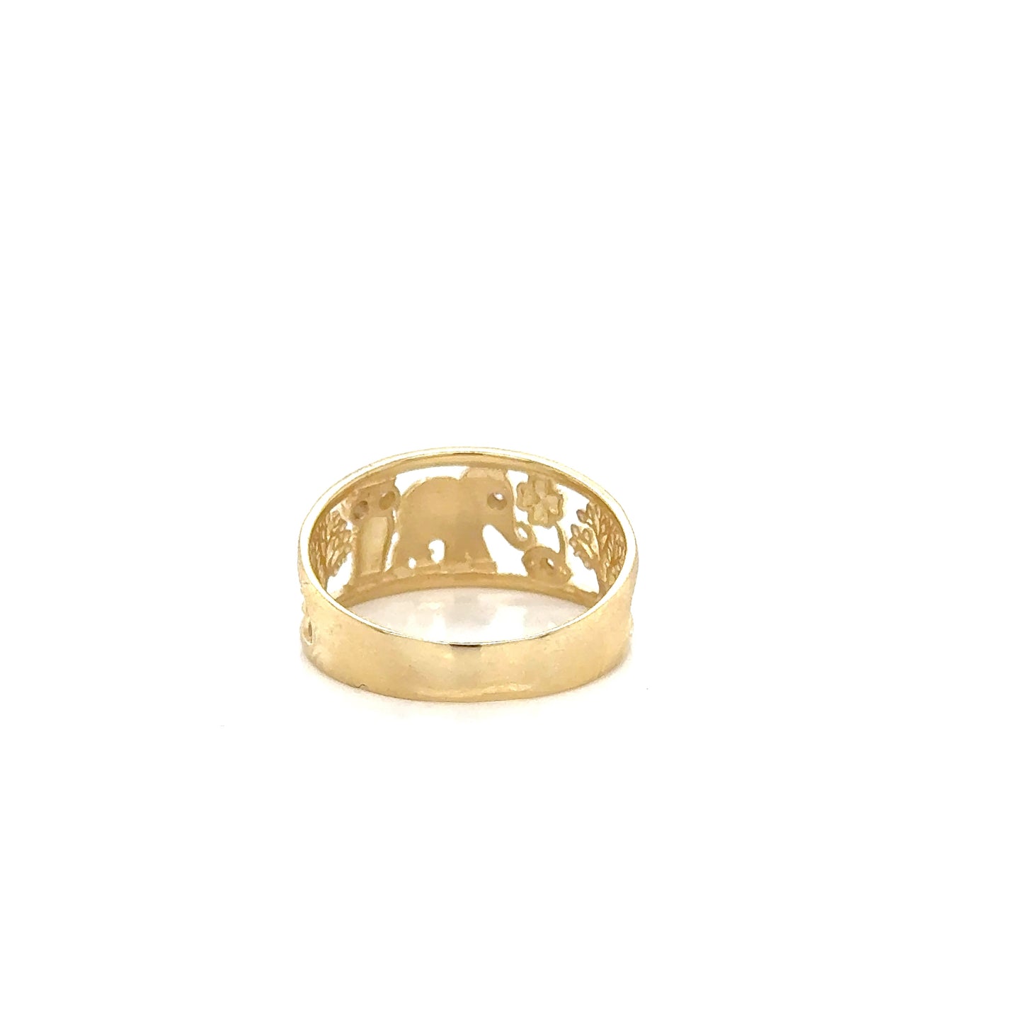 Anillo Dama Oro Amarillo 10k #12113