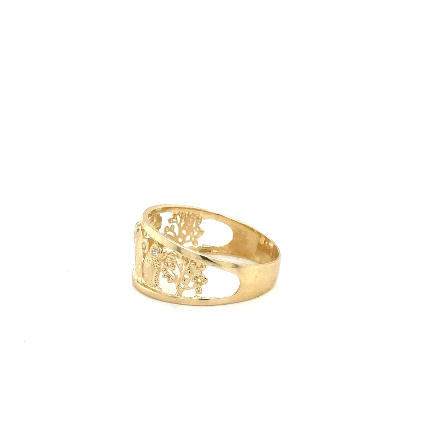 Anillo Dama Oro Amarillo 10k #12113