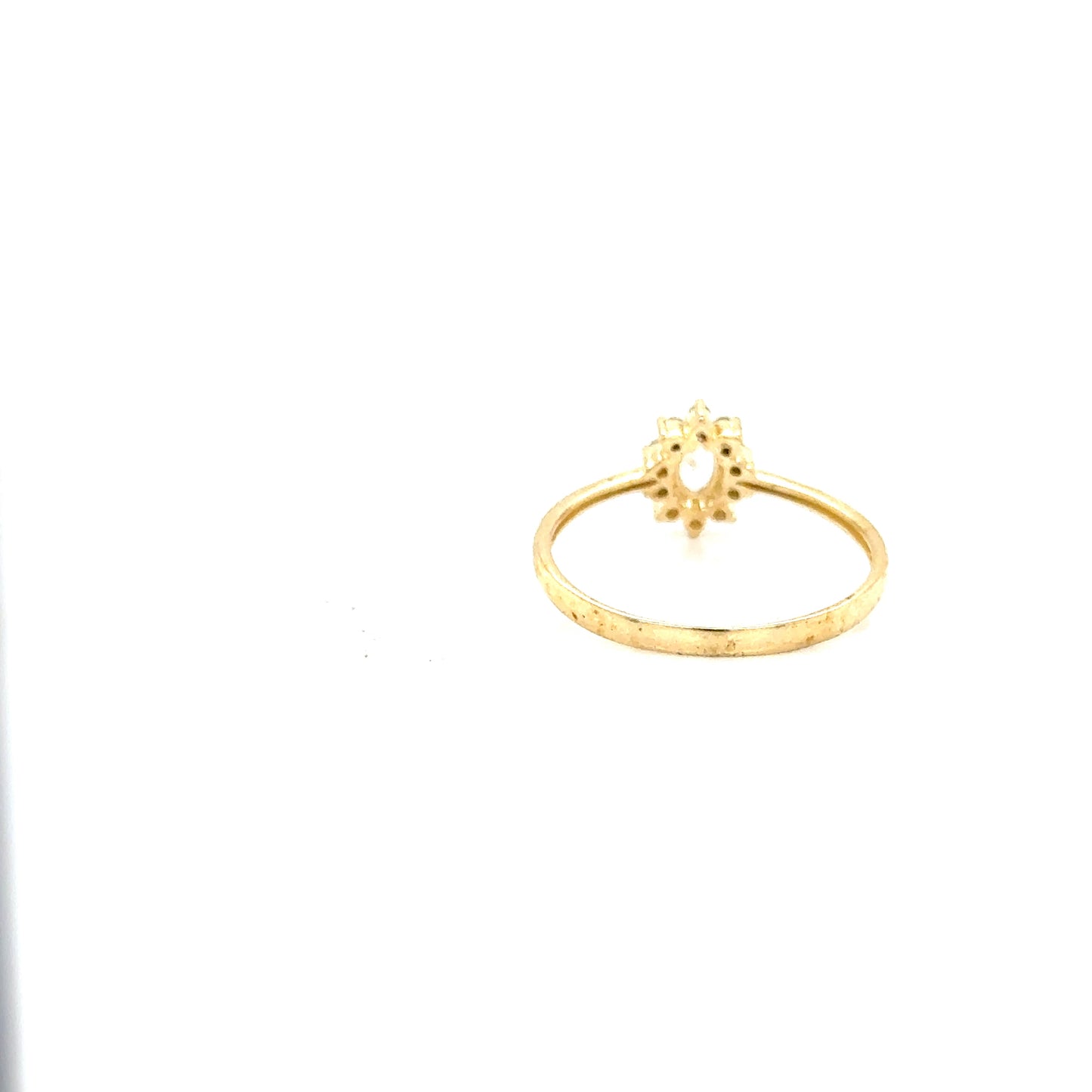 Anillo Dama Oro Amarillo 10k #12115