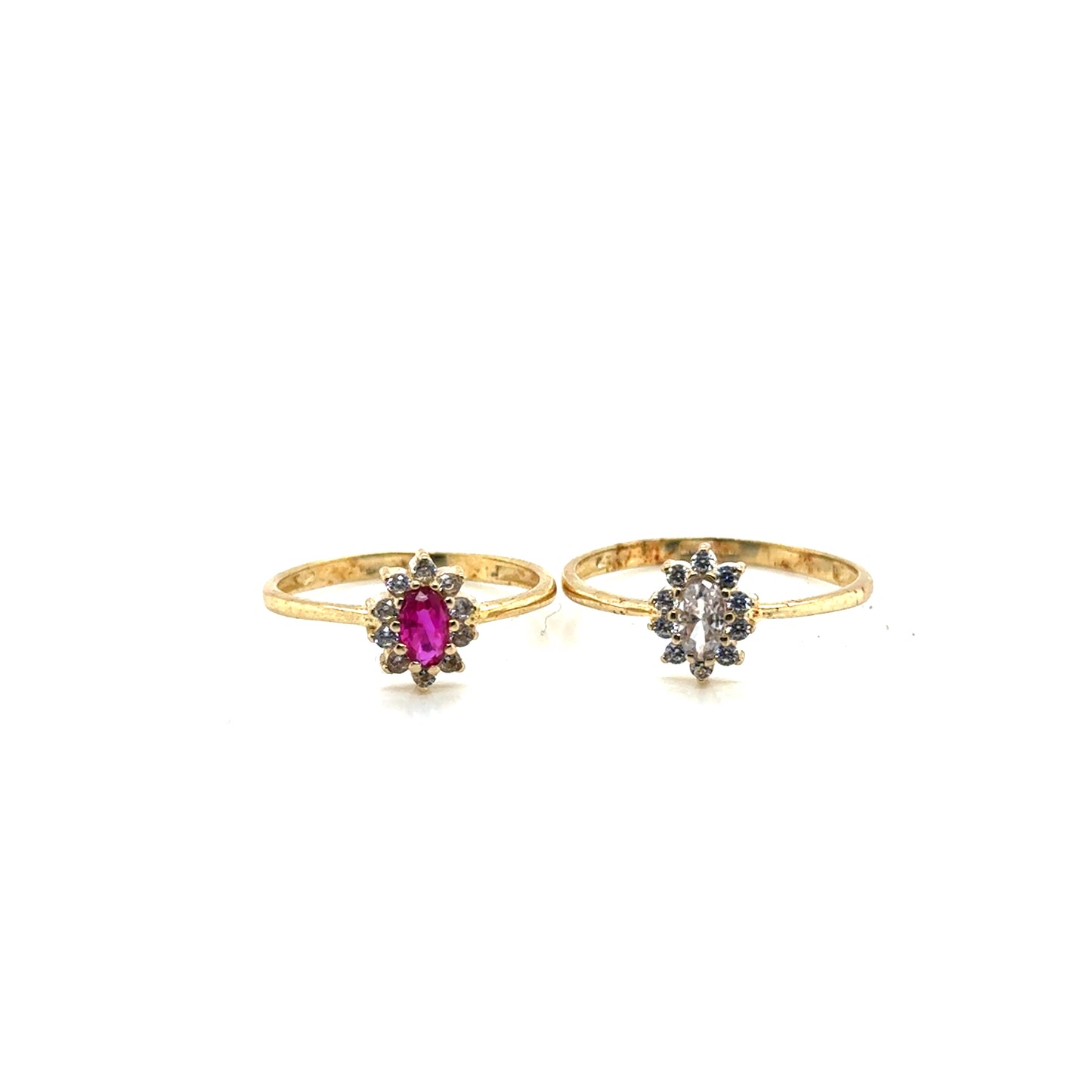 Anillo Dama Oro Amarillo 10k #12115