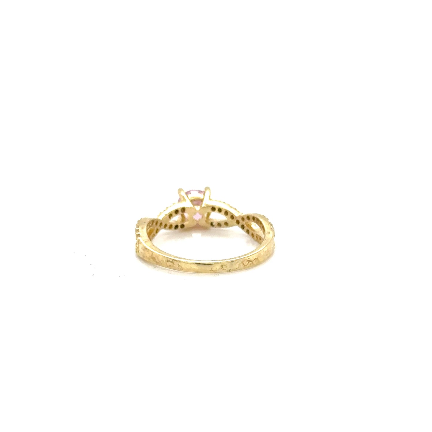 Anillo Dama Oro Amarillo 10k #12116