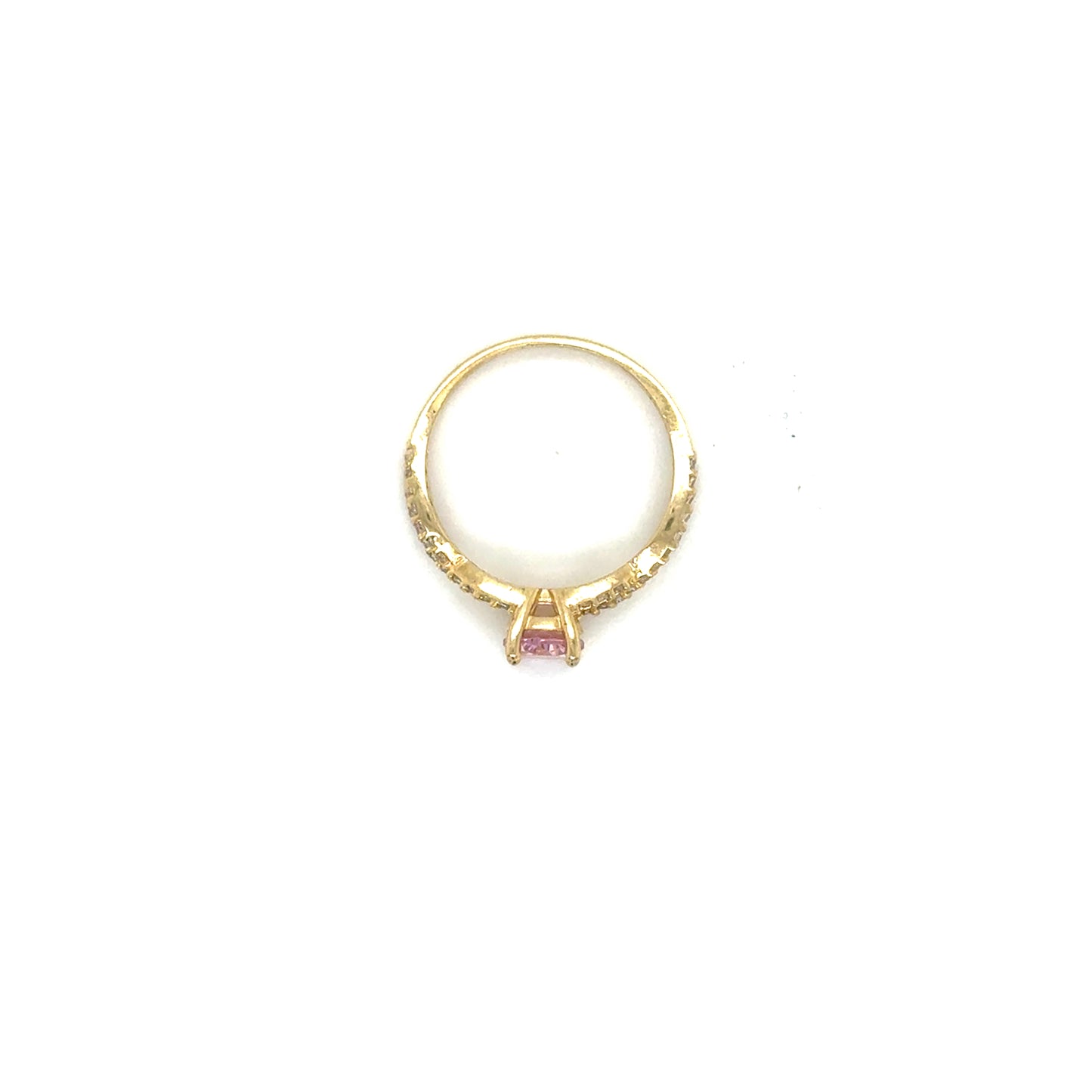 Anillo Dama Oro Amarillo 10k #12116