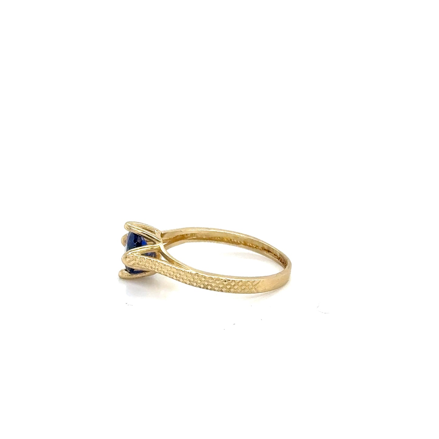 Anillo Dama Oro Amarillo 10k #12123
