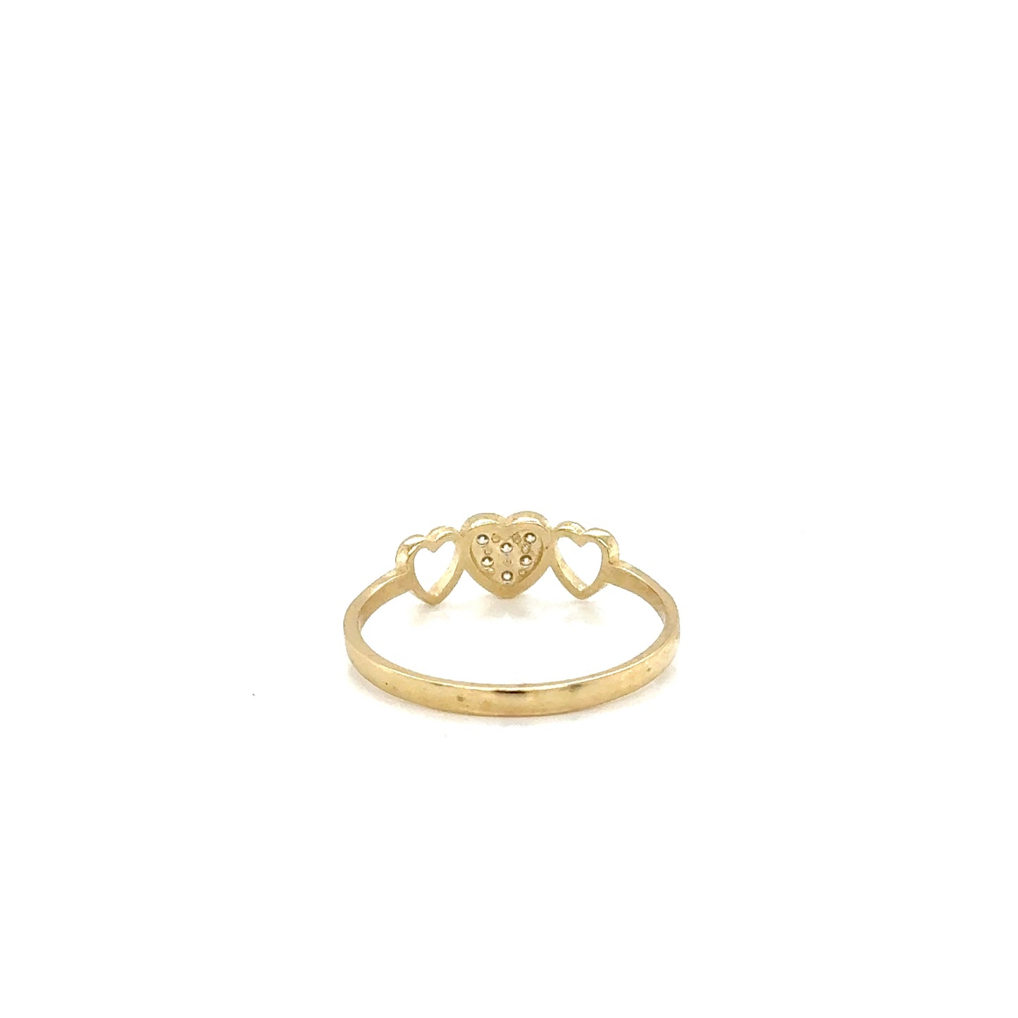 Anillo Dama Oro Amarillo 10k #12125