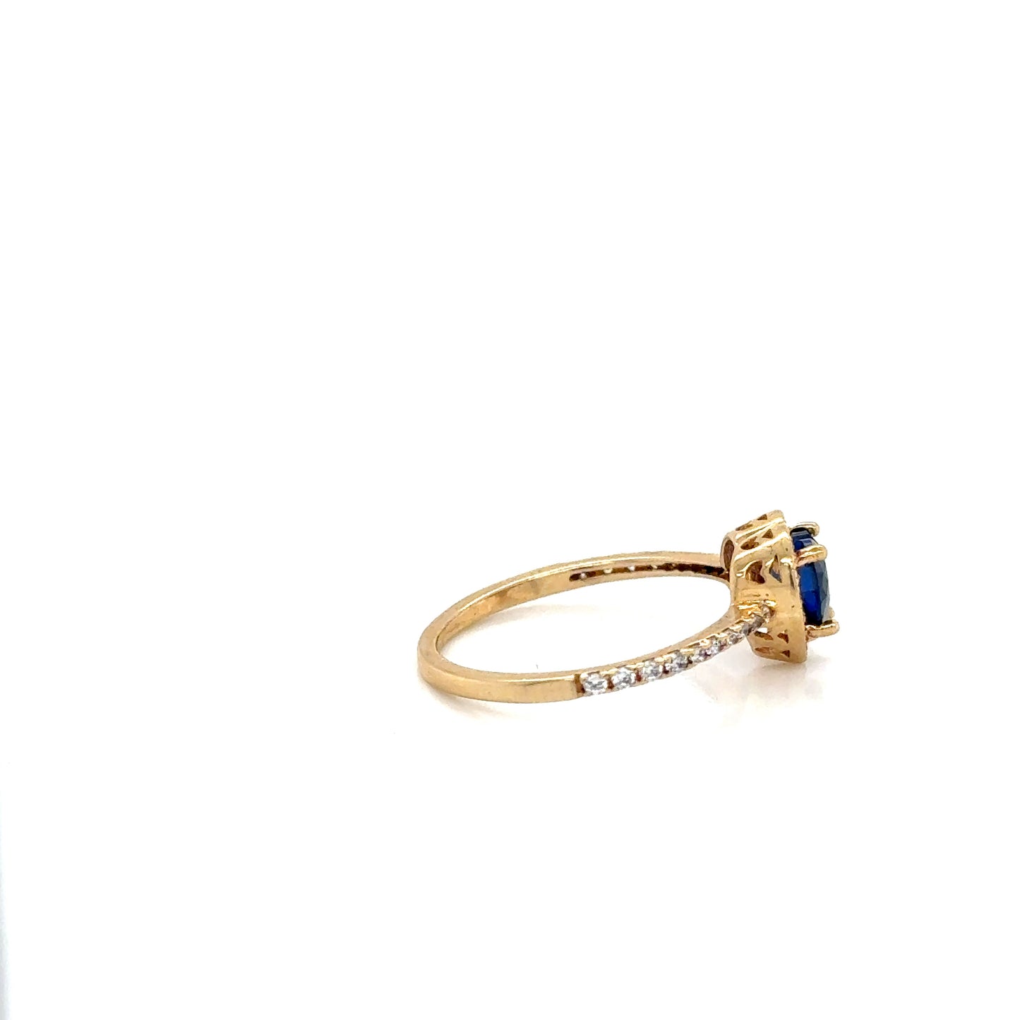 Anillo Dama Oro Amarillo 10k #12126