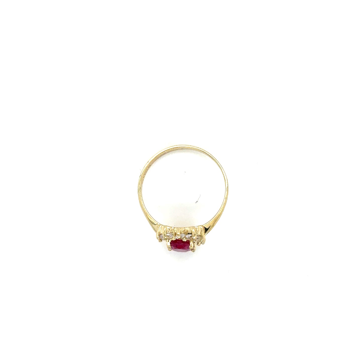 Anillo Dama Oro Amarillo 10k #12127