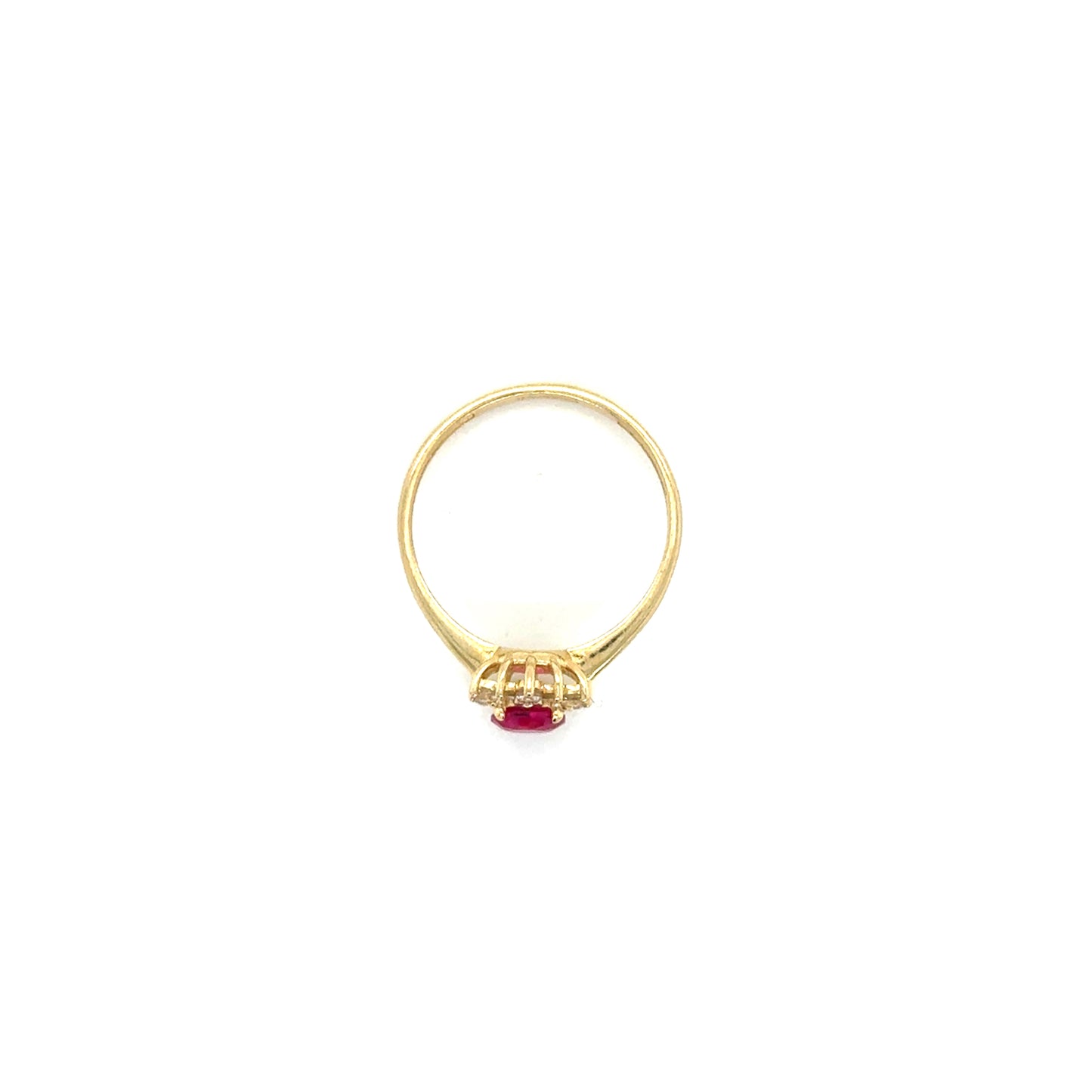 Anillo Dama Oro Amarillo 10k #12131