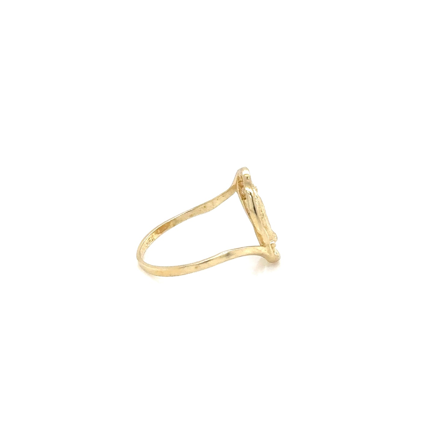 Anillo Dama Oro Amarillo 10k #12132