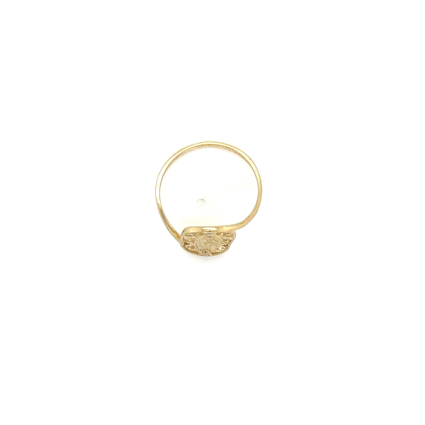Anillo Dama Oro Amarillo 10k #12132