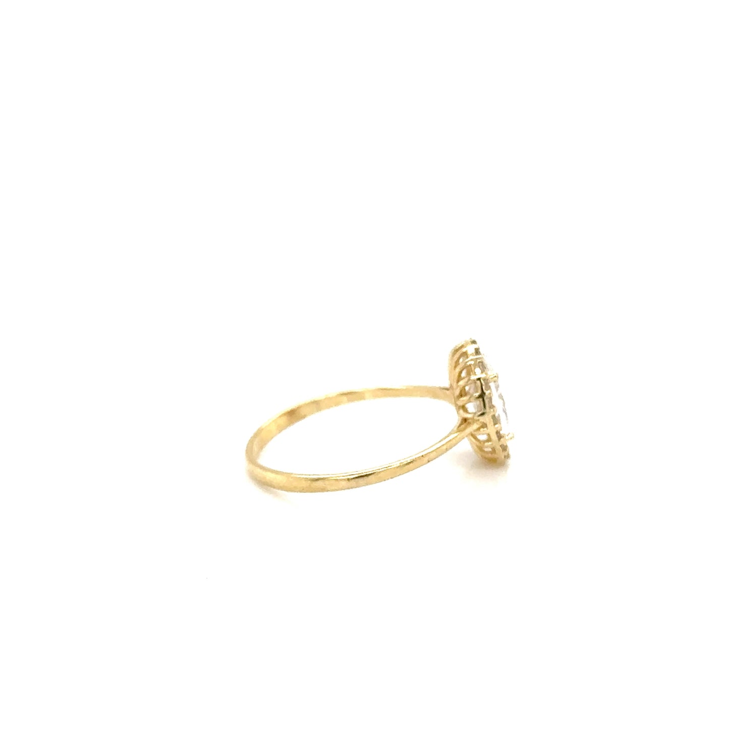 Anillo Dama Oro Amarillo 10k #12133