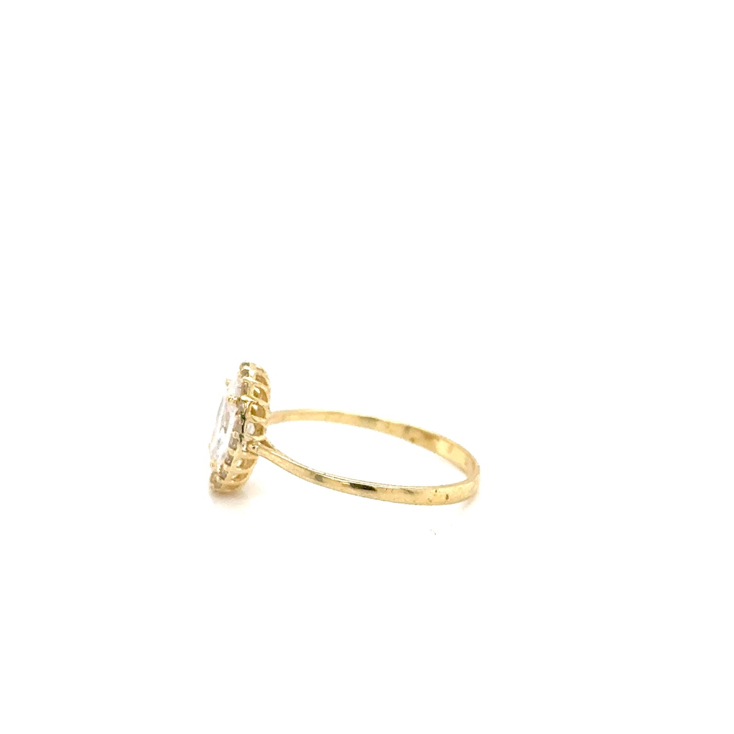 Anillo Dama Oro Amarillo 10k #12133