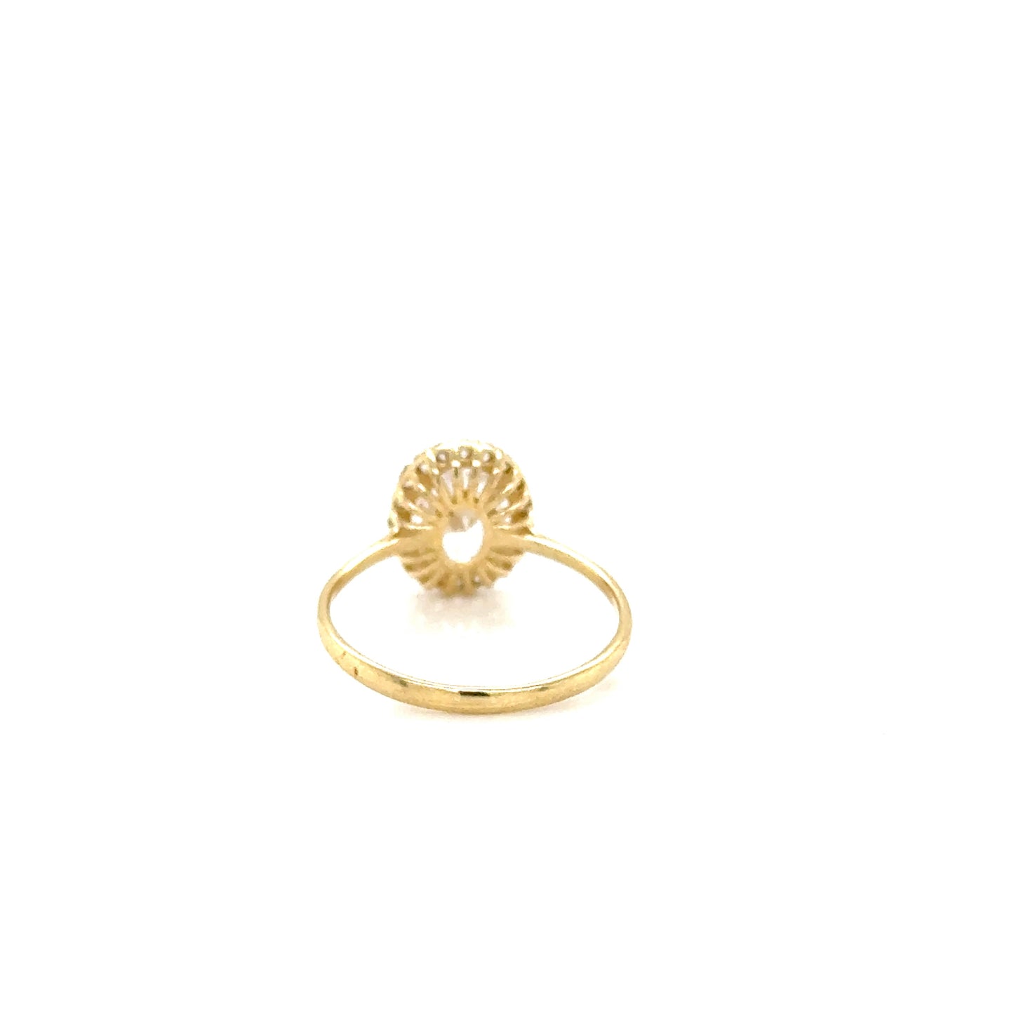 Anillo Dama Oro Amarillo 10k #12133
