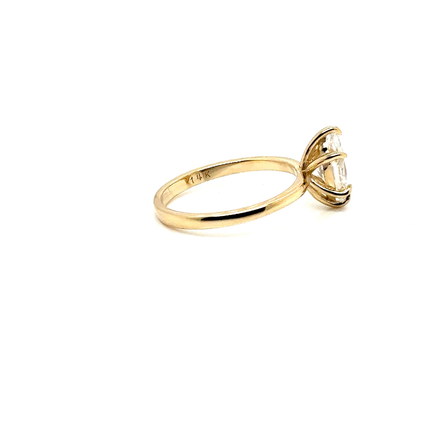 Anillo Oro 14k Amarillo 10*5 mm 1 CT GRA 21949297 #12382