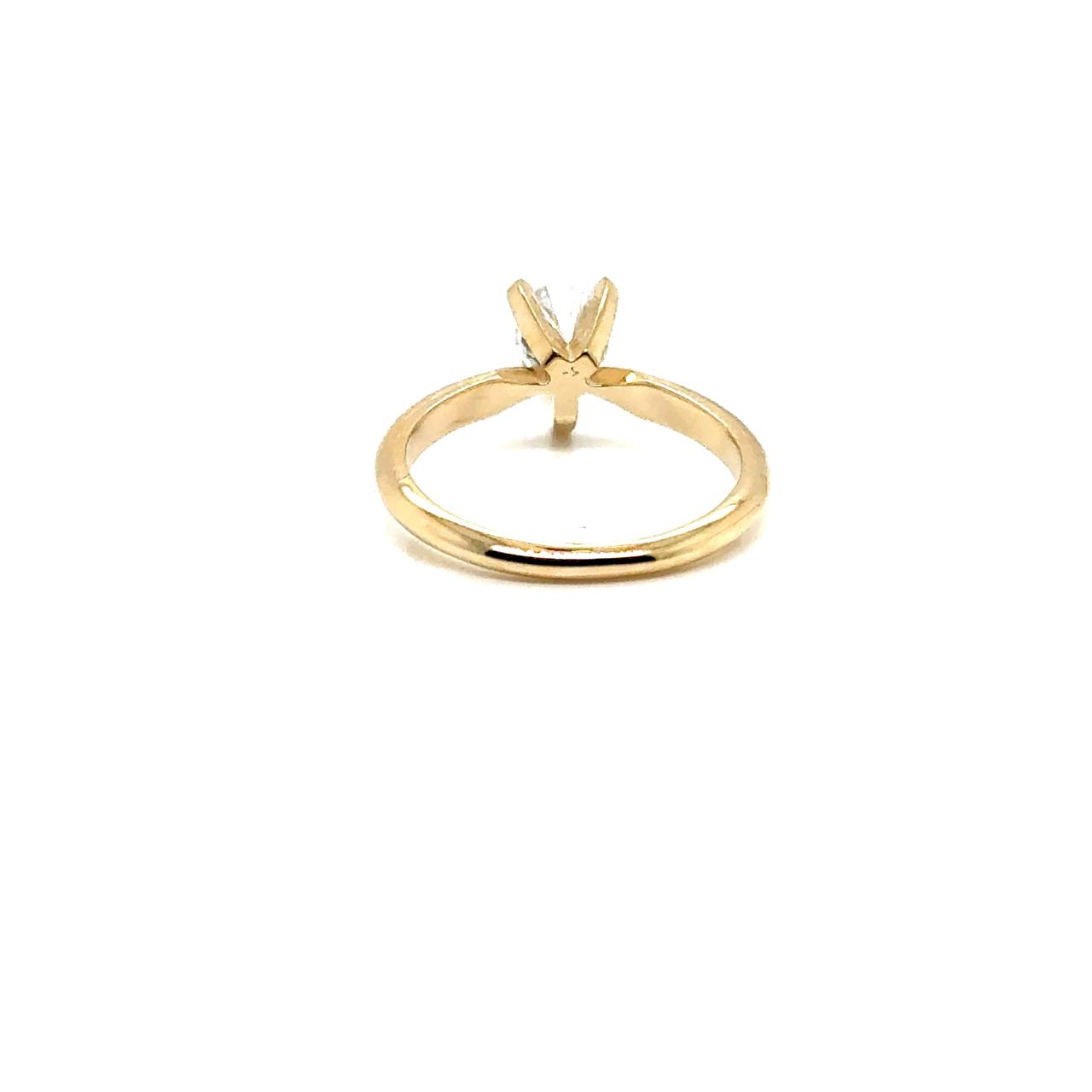 Anillo Oro 14k Amarillo 5*8 mm 1 CT GRA 1002904148 #12381
