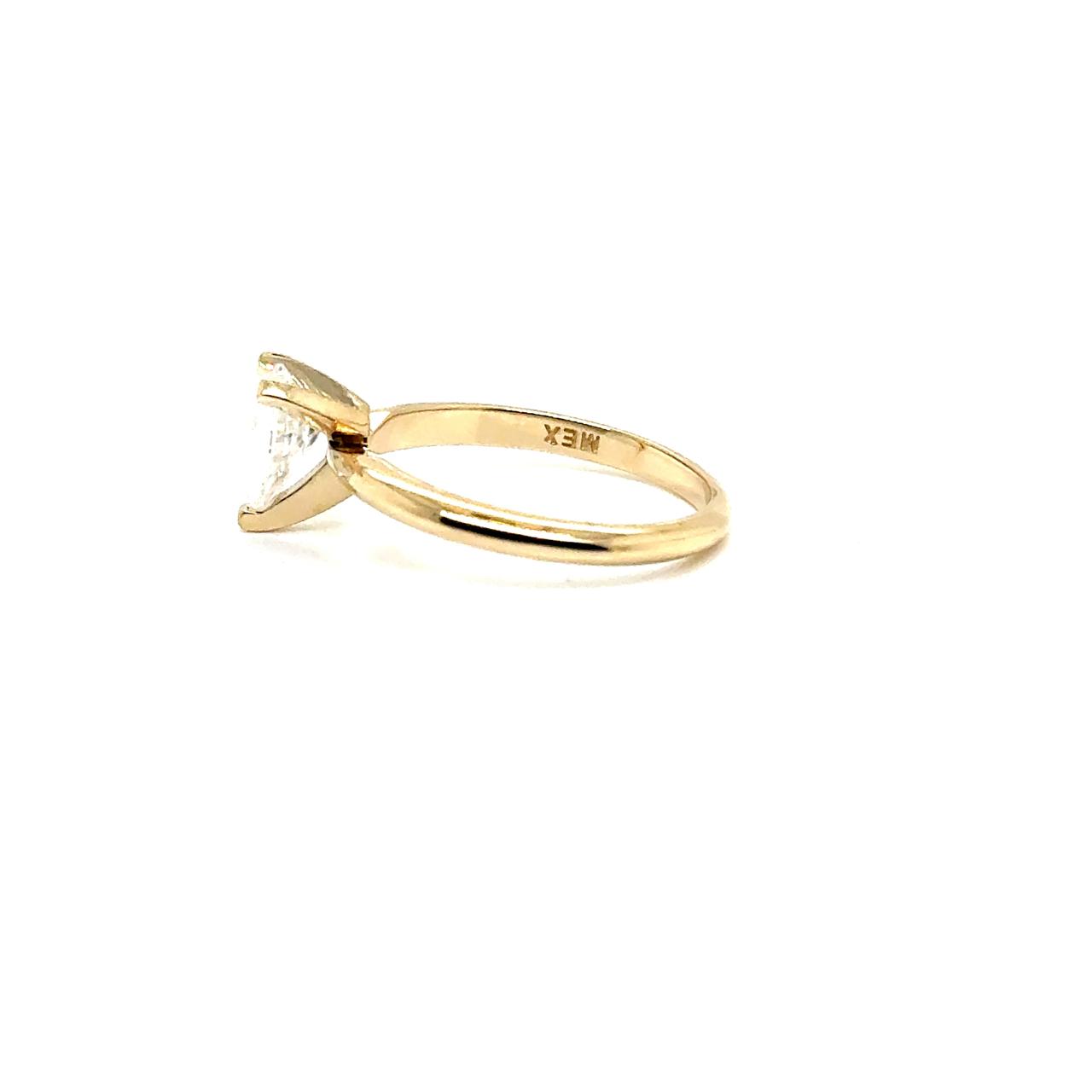 Anillo Oro 14k Amarillo 5*8 mm 1 CT GRA 1002904148 #12381