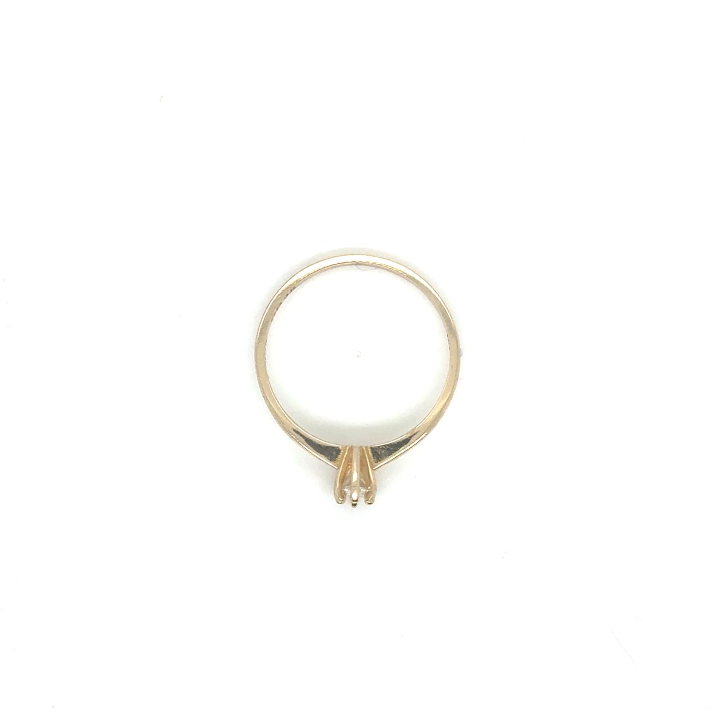 Anillo Oro 14k Amarillo Diamante Marquisse Laboratorio LG683520200 .25 ct #12363