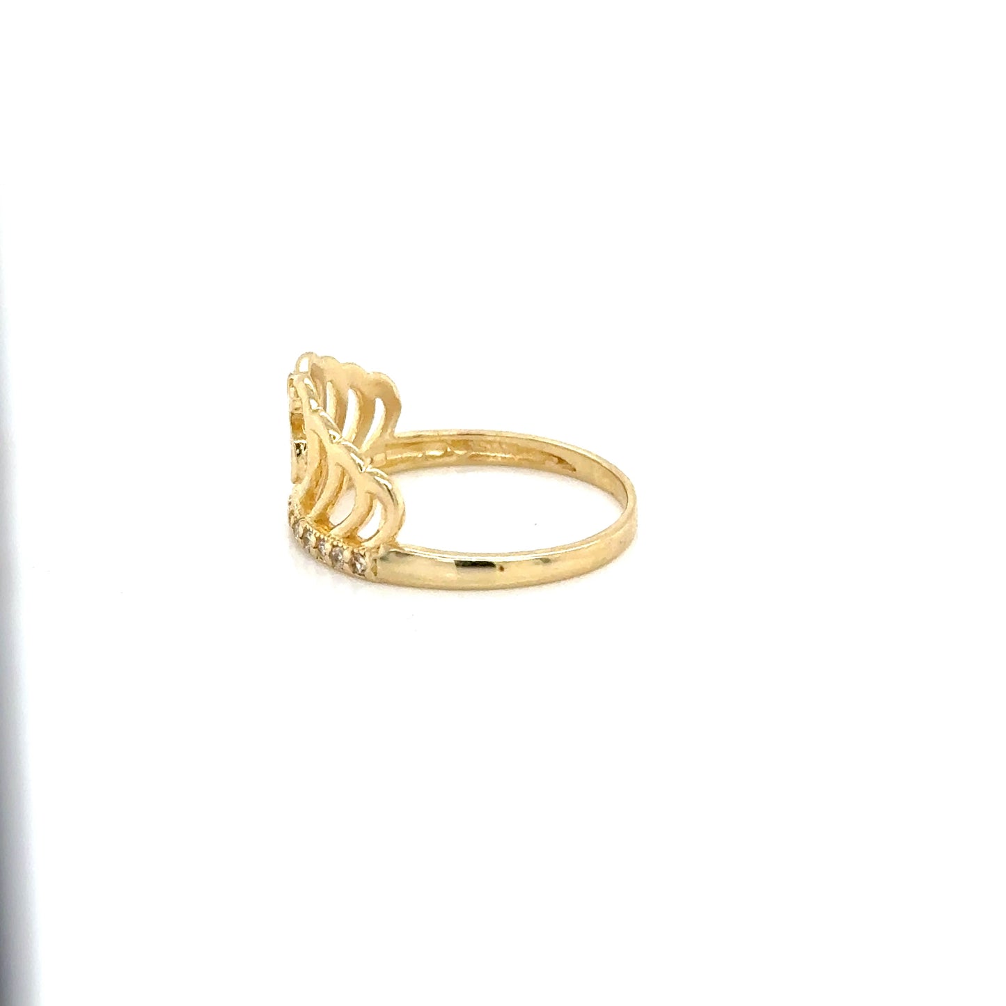 Anillo XV Oro Amarillo 10k #12108