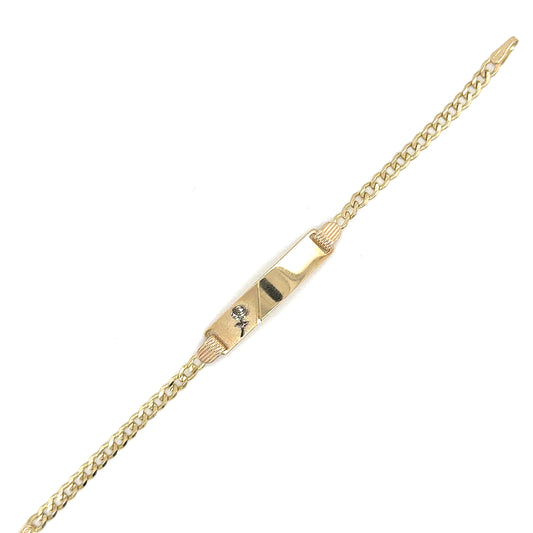 Esclava Niño Oro 10k #12080