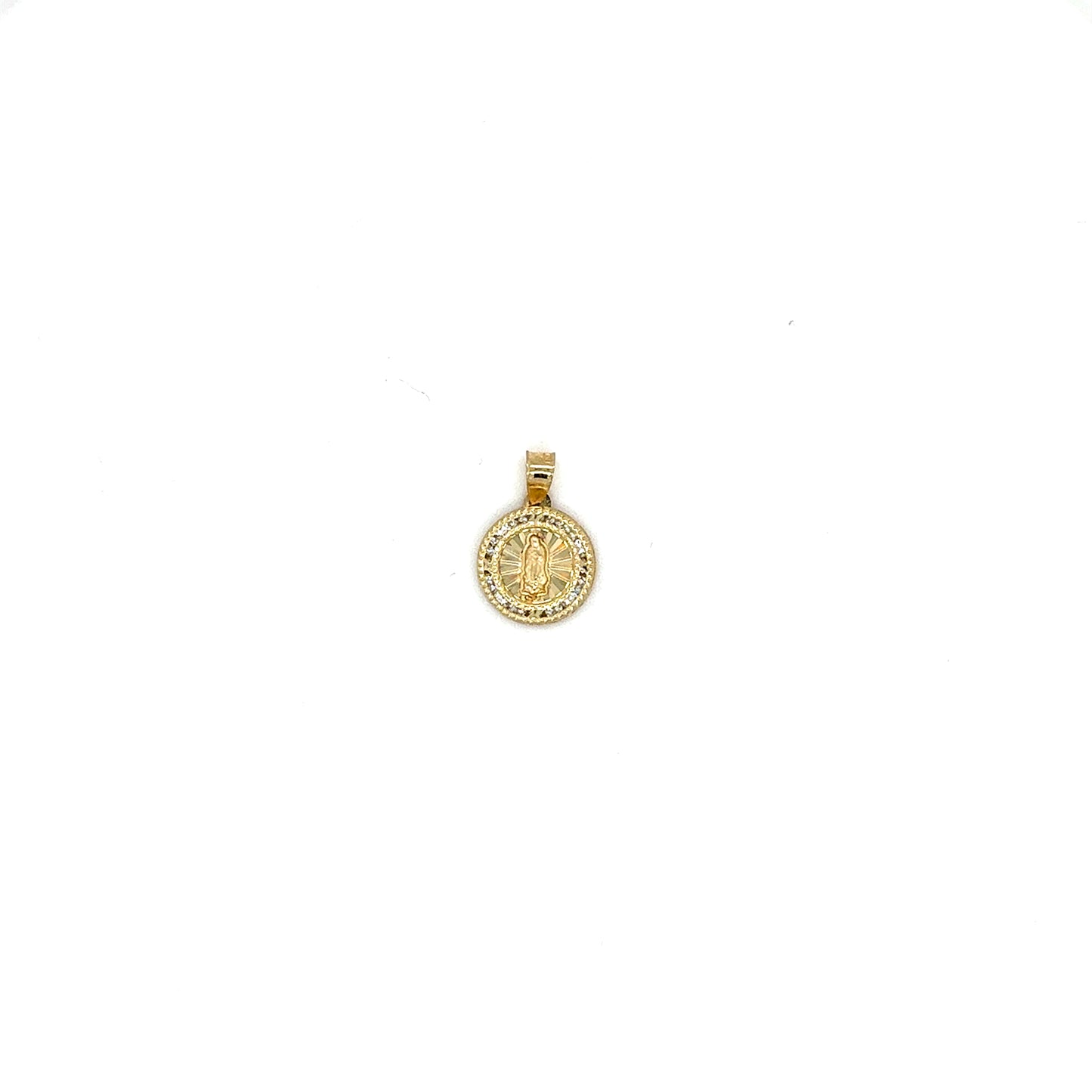 Medalla Oro Amarillo 10k #12027