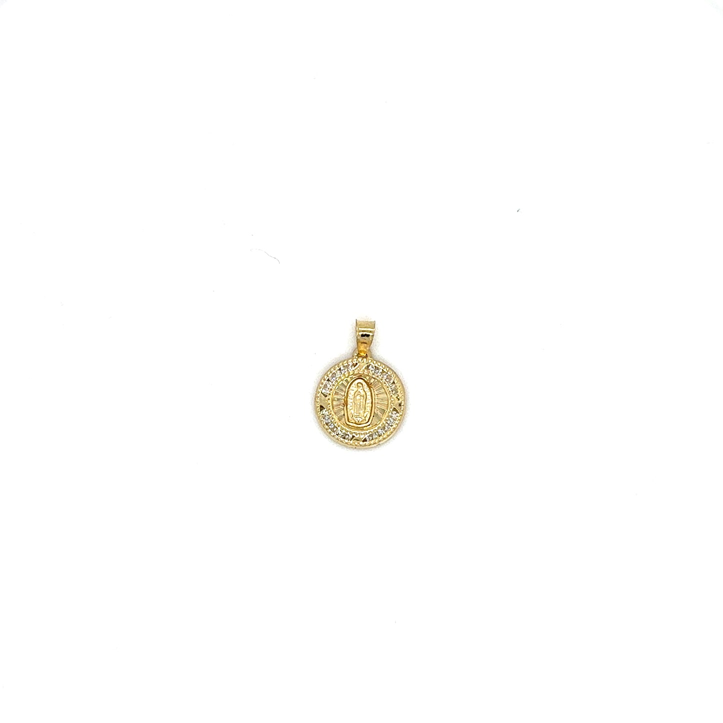 Medalla Oro Amarillo 10k #12028