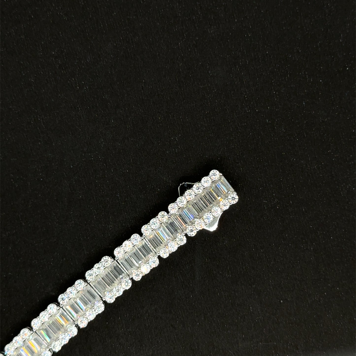 Pulso Plata Moissanita 13.90 ct tw #11813
