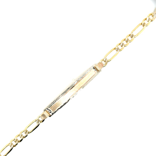 Esclava Oro Amarillo 10k  #11849