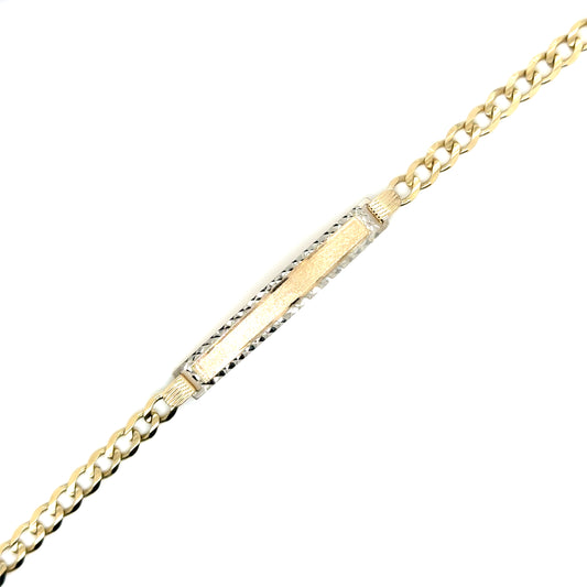 Esclava Oro Amarillo 10k  #11850