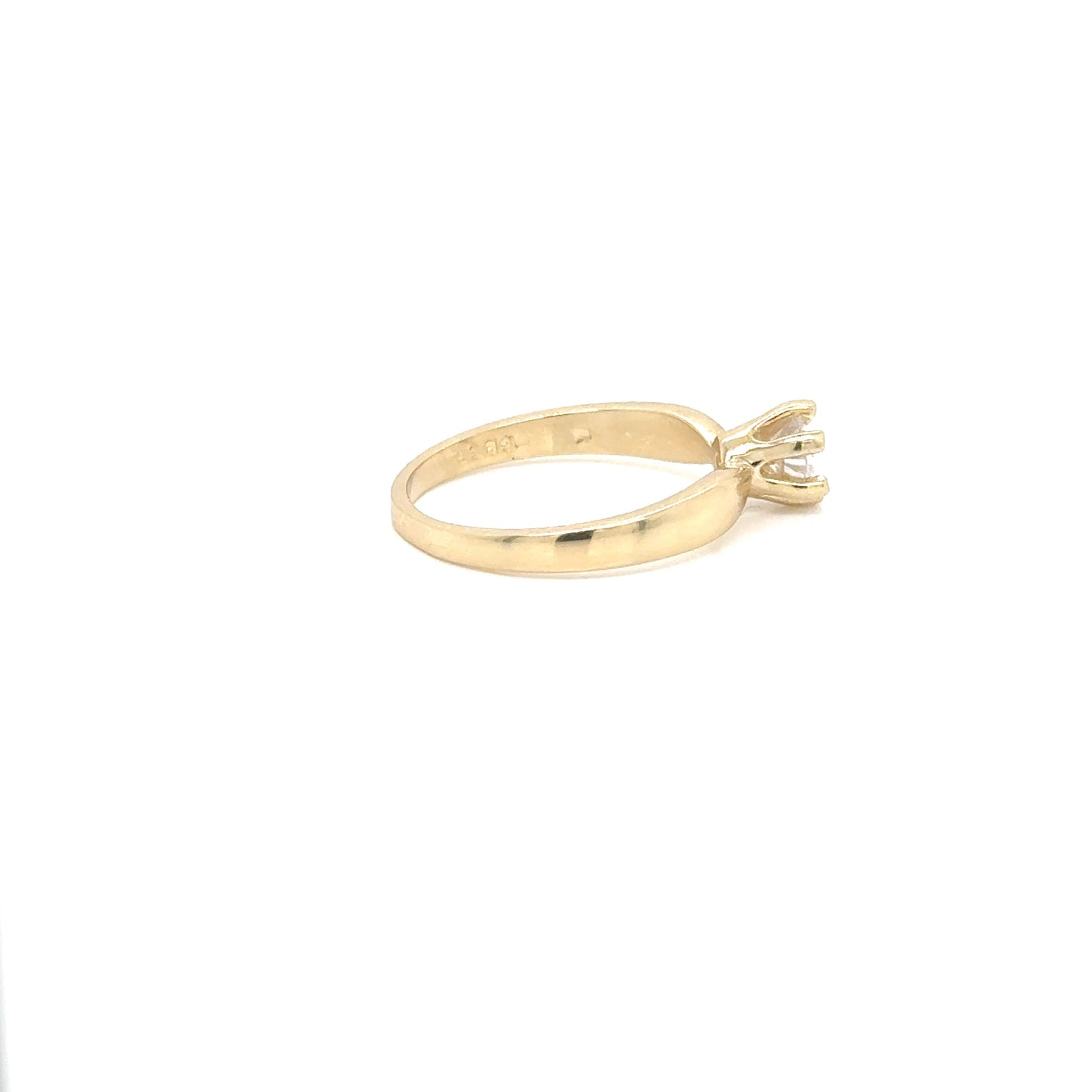 Anillo compromiso Oro 10k Amarillo #11939