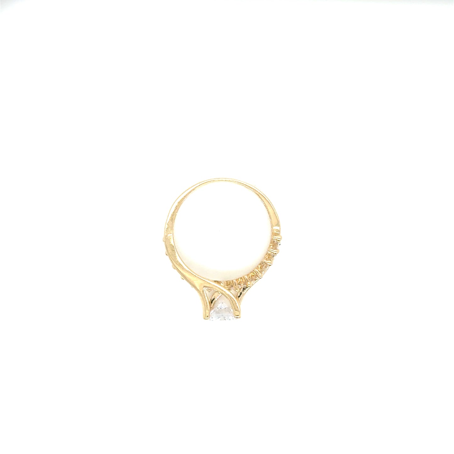 Anillo Compromiso Oro 14k Amarillo #11952