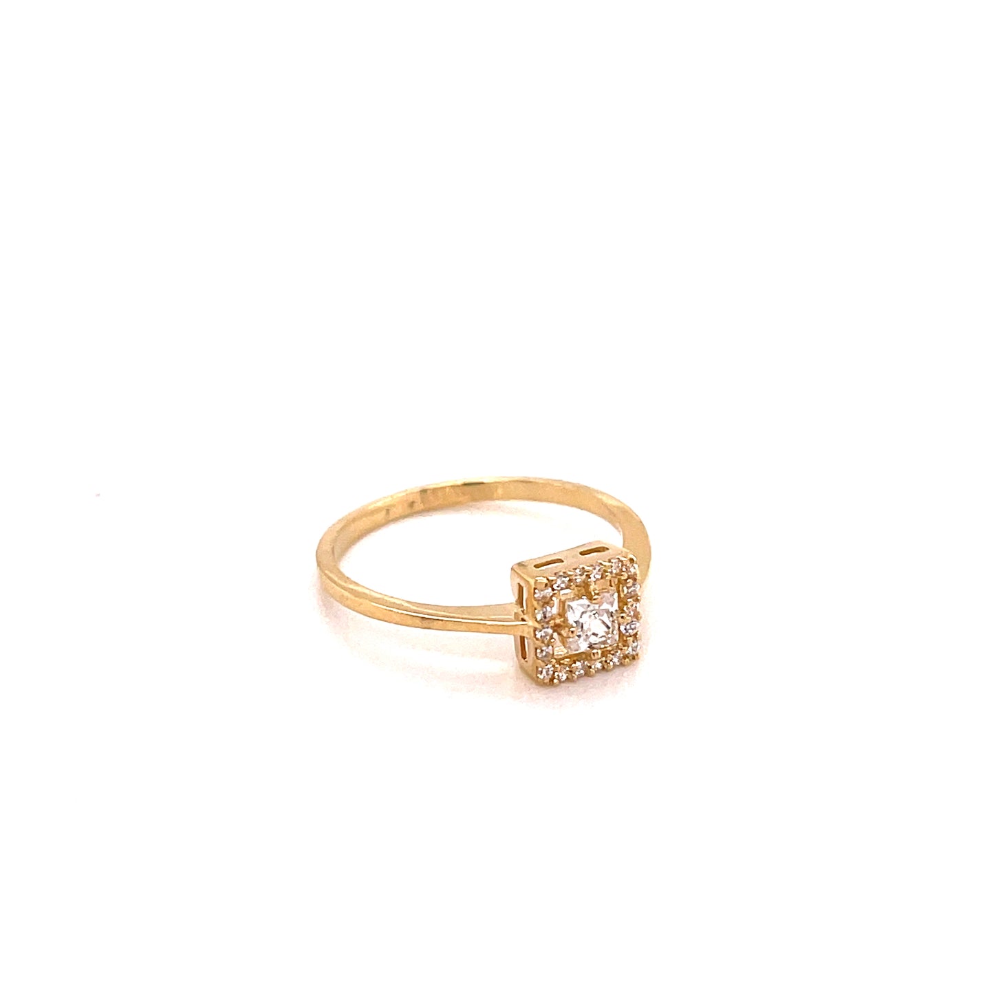 Anillo compromiso Oro 14k #8088