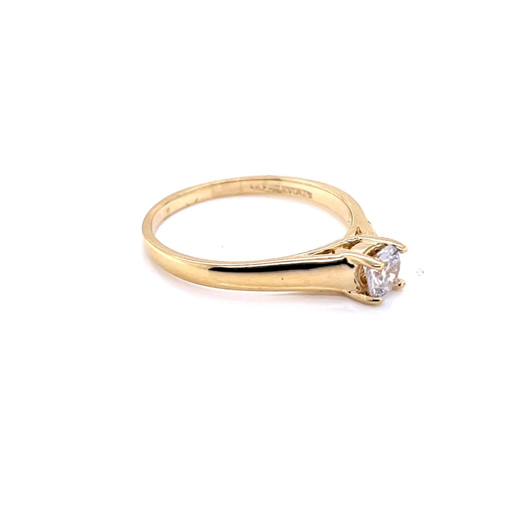 Anillo compromiso Oro 10k #9341