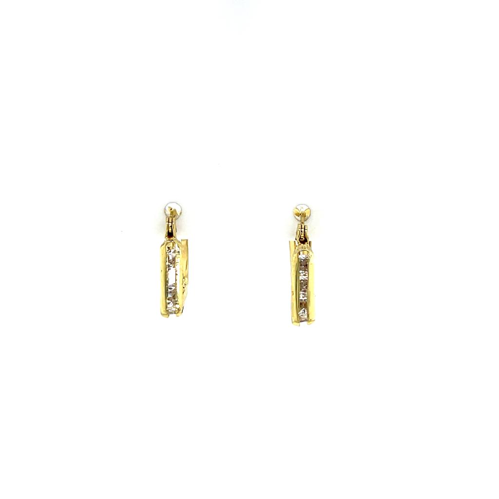 Aretes Oro 10k #9538