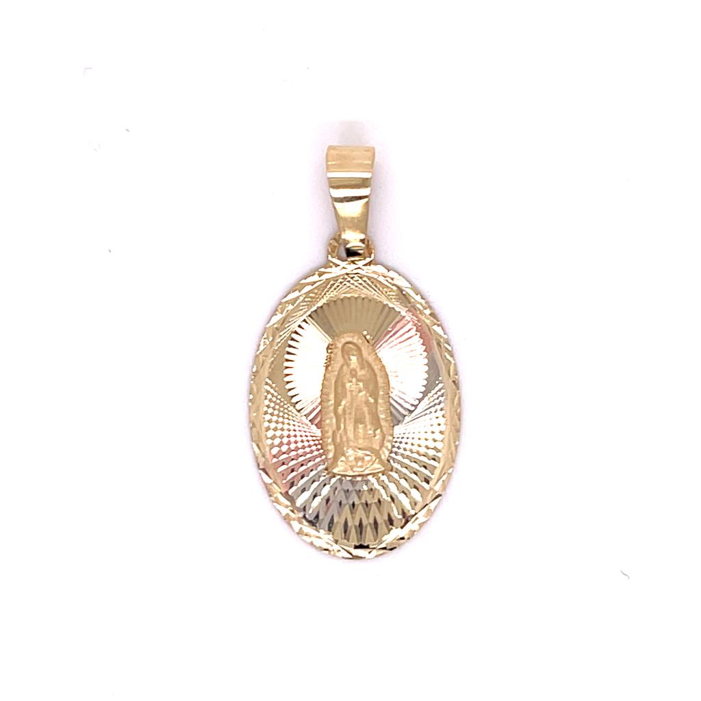 Medalla Oro Amarillo 10k #9143