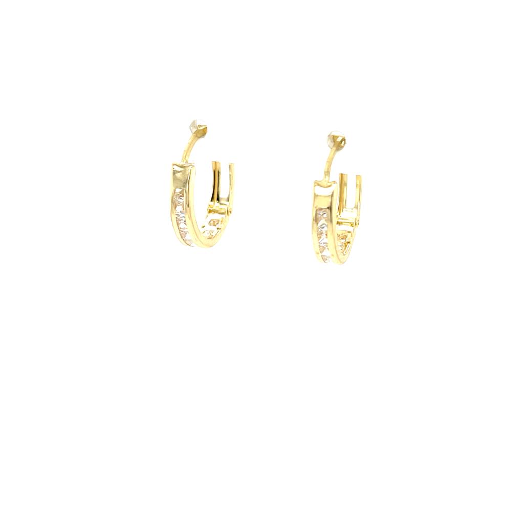 Huggie Oro 14k #9659