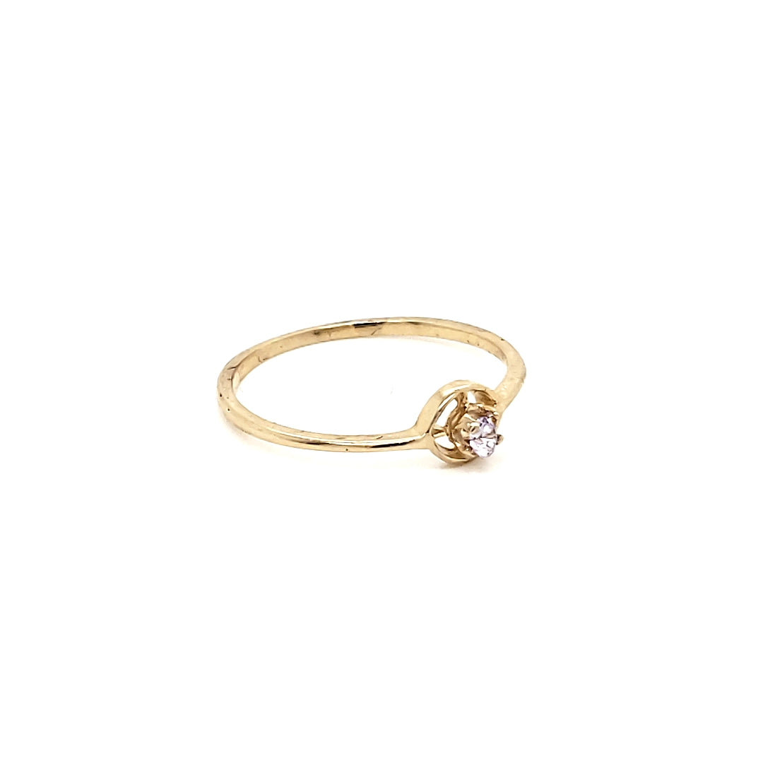Anillo Oro Dama 10k #6466
