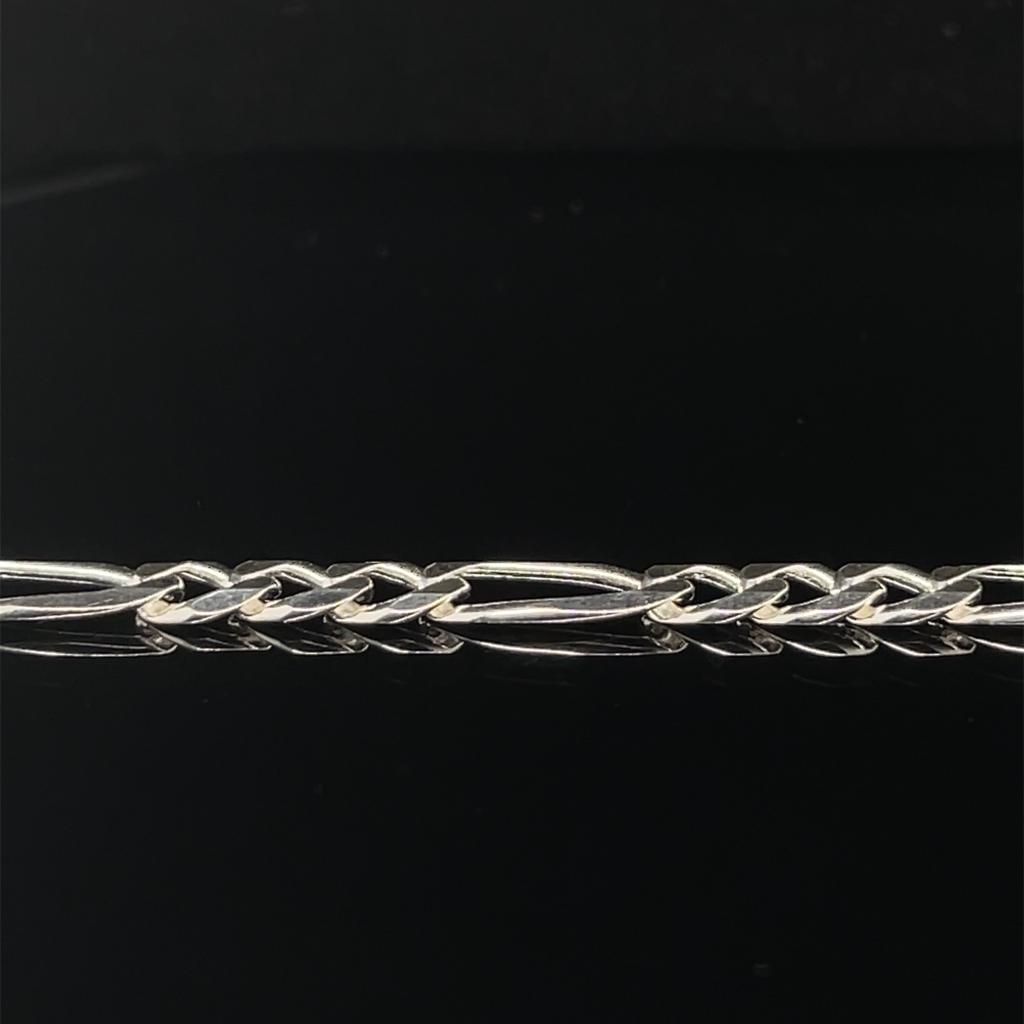 Cadena Caballero Plata #8962