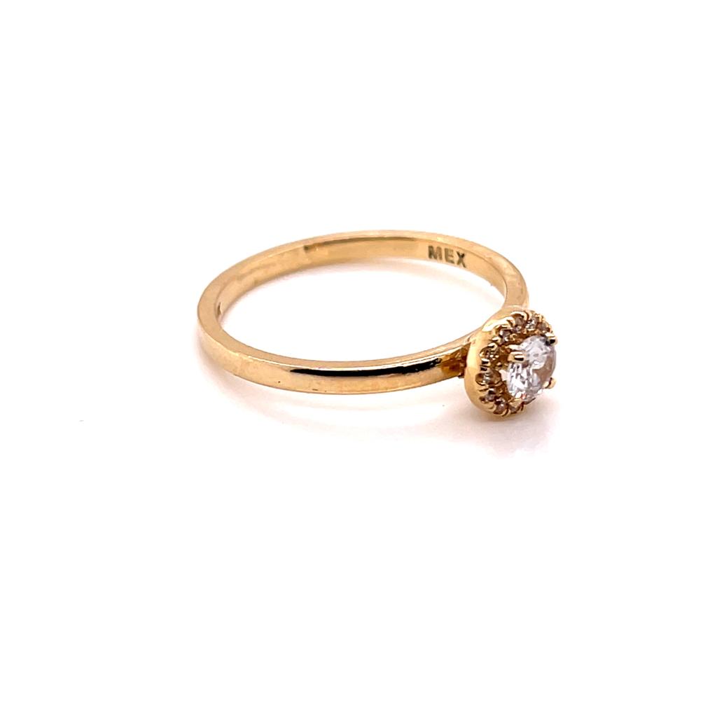 Anillo compromiso Oro 14k #9415