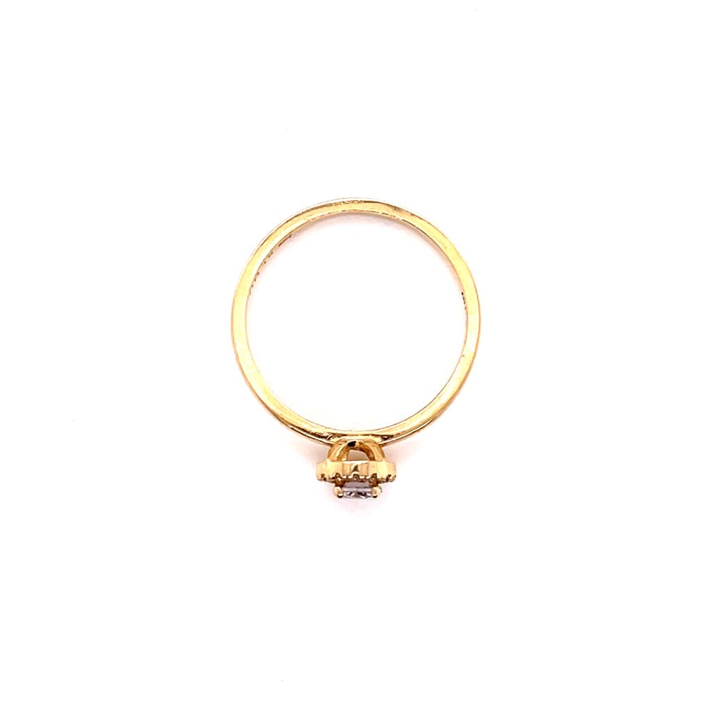 Anillo compromiso Oro 14k #9415