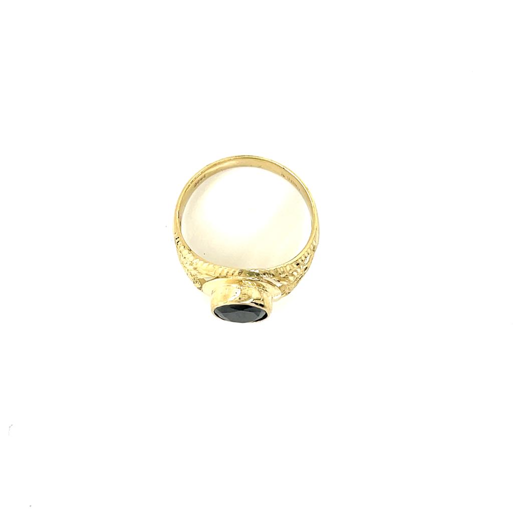 Anillo Caballero Oro 10k #9576