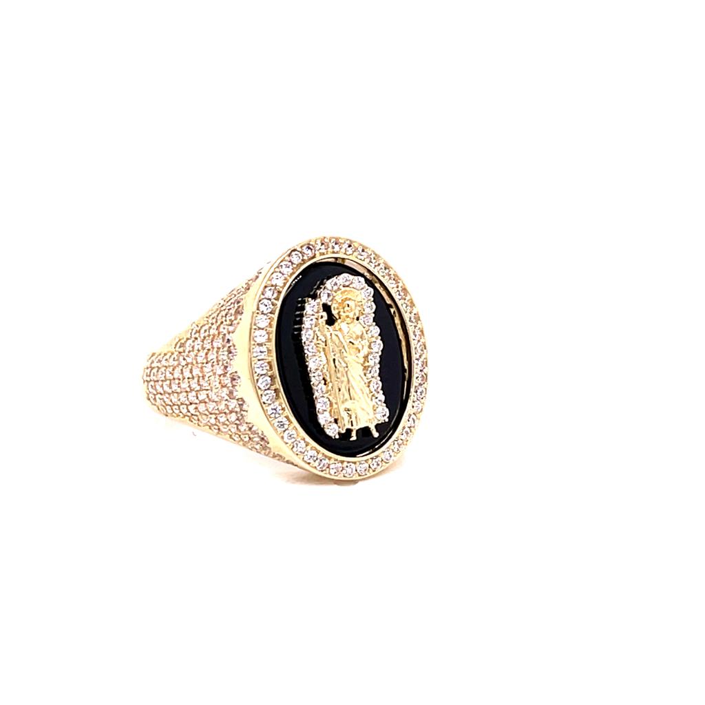 Anillo Caballero Oro 10k #9087