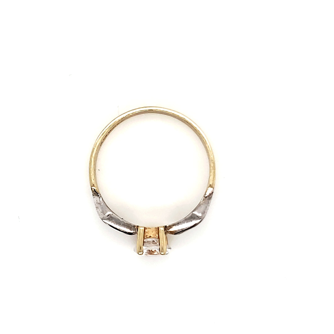 Anillo compromiso Oro 10k #3097