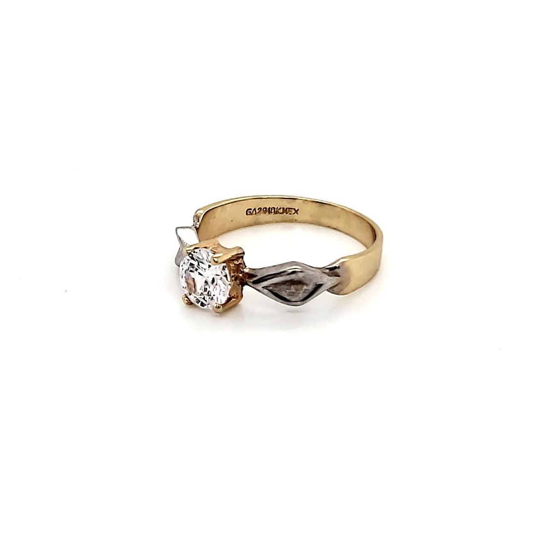 Anillo compromiso Oro 10k #3097