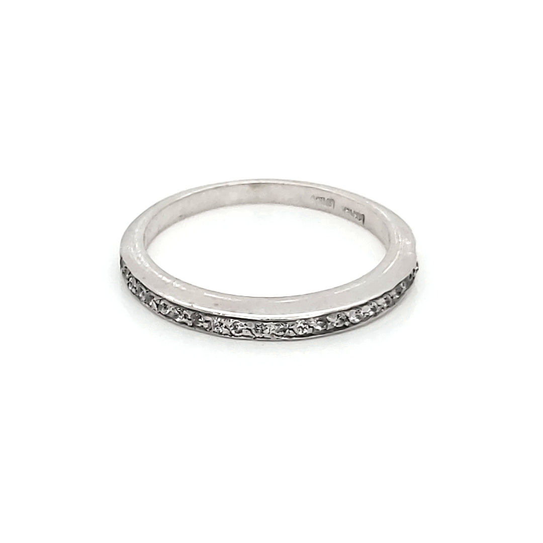 Churumbela Oro Blanco 14k #2842