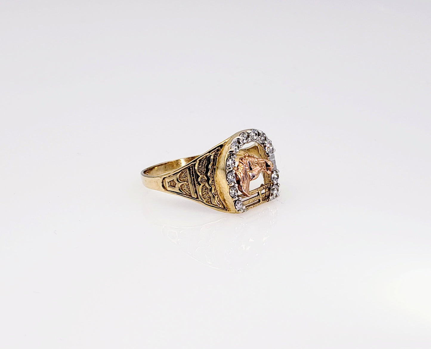 Anillo Caballero Oro 10k #51