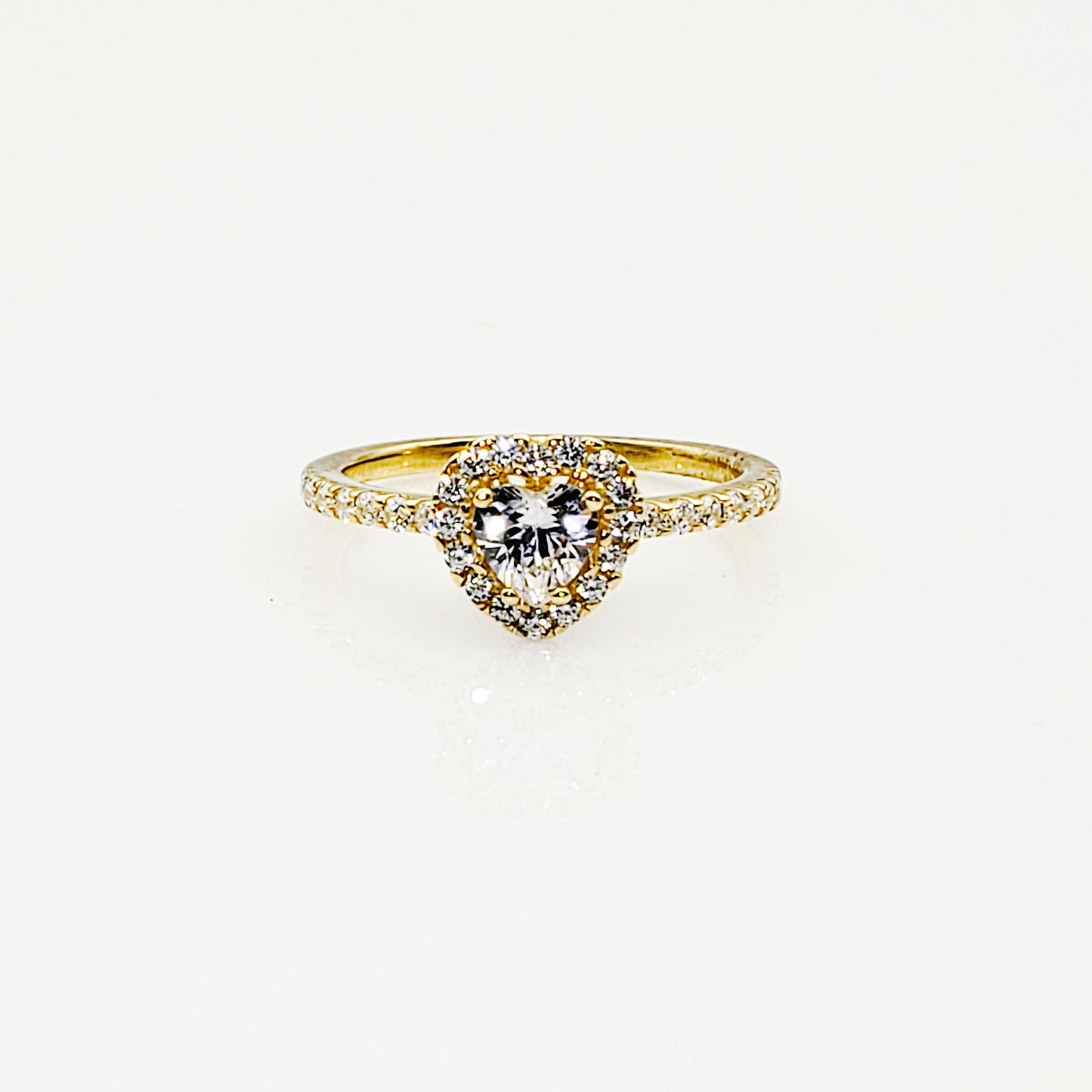 Anillo compromiso Oro 14k #7368