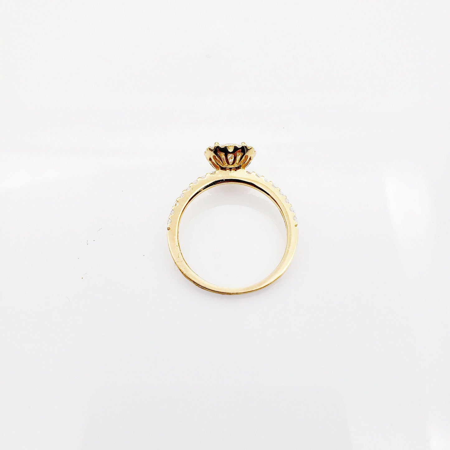 Anillo compromiso Oro 14k #7368
