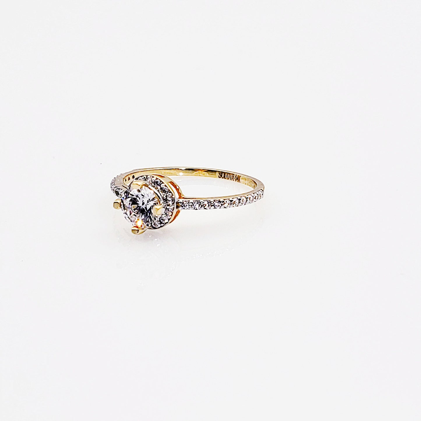 Anillo compromiso Oro 14k #5969