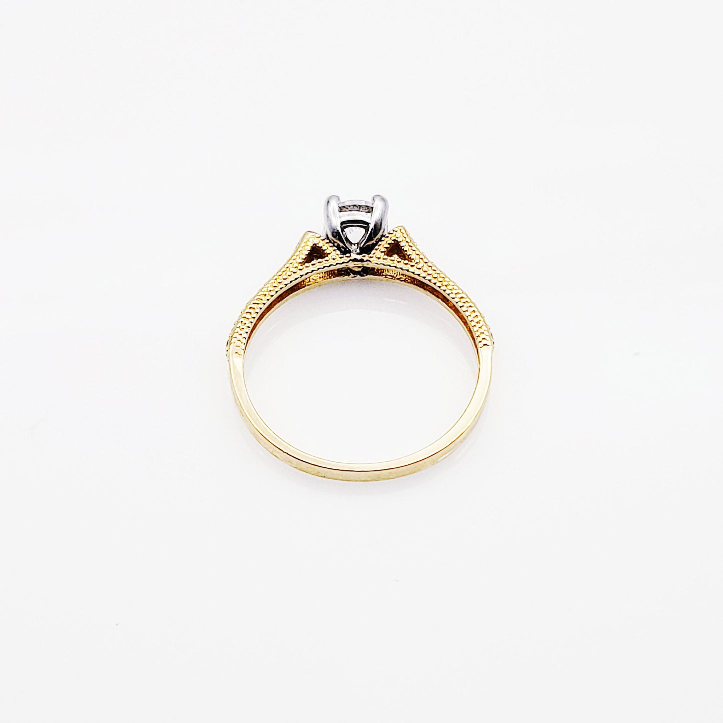 Anillo compromiso Oro 14k #5239